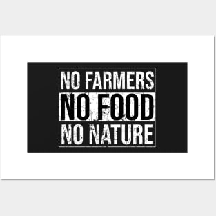 No farmers No food no funny Posters and Art